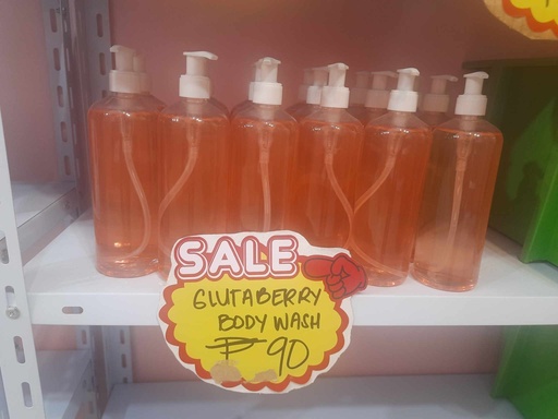 GLUTABERRY BODY WASH 500 ml